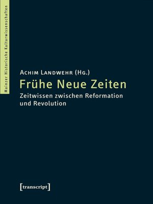 cover image of Frühe Neue Zeiten